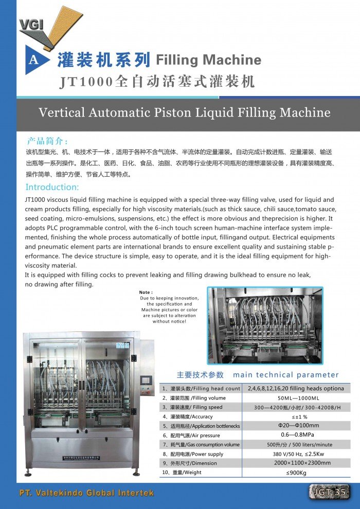 Automatic Liquid Filling Machine