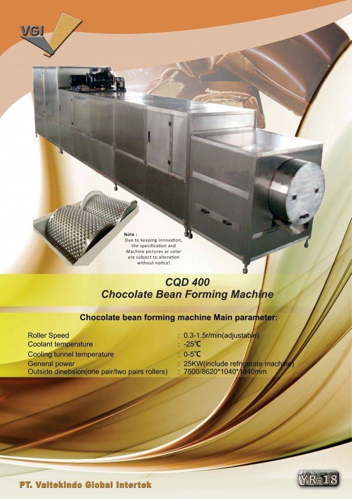 Chocolate Bean Forming Machine 1