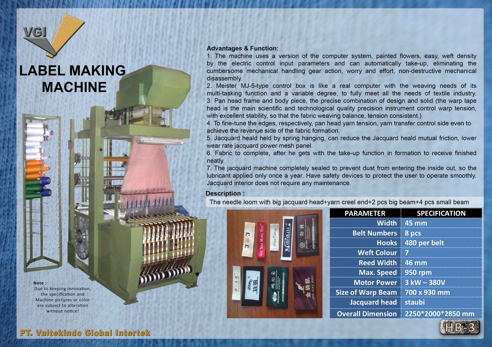 LABEL MAKING MACHINE