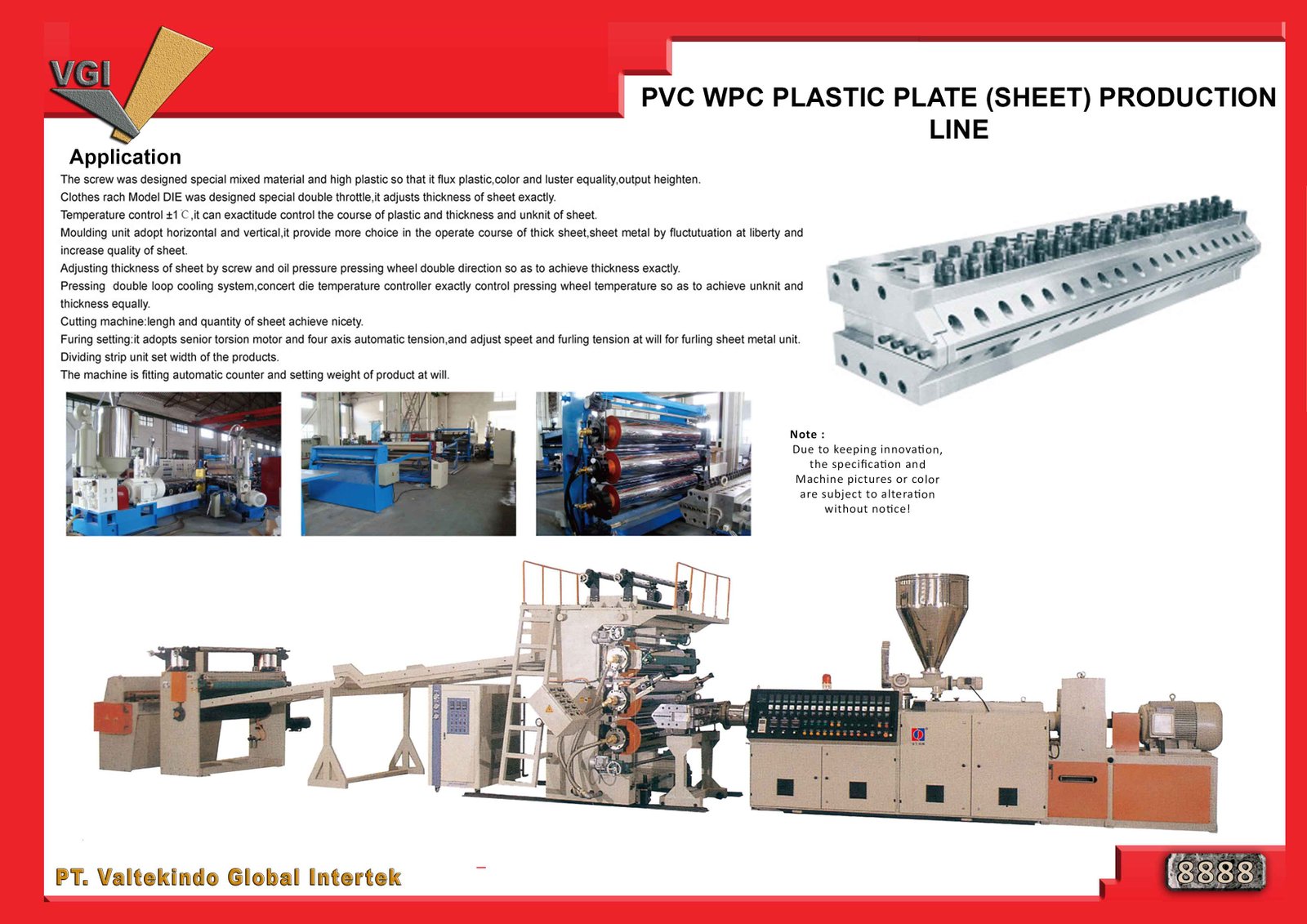 Plastic Plate (Sheet) Production Line