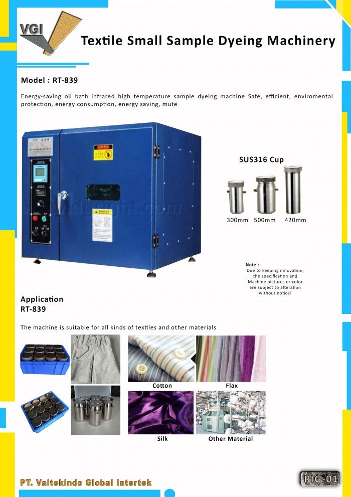 Textile Small Sample Dyeing Machinery