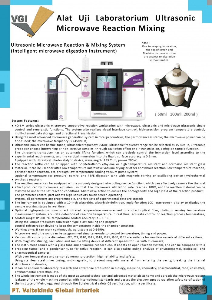 Ultrasonic Microwave Combined with Reaction System