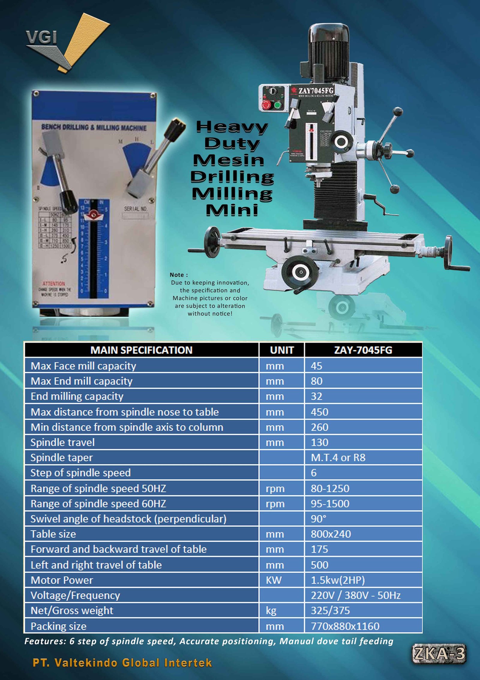 Drilling Milling Mini