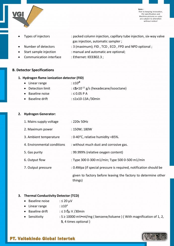 Gas Chromatograph hal 4