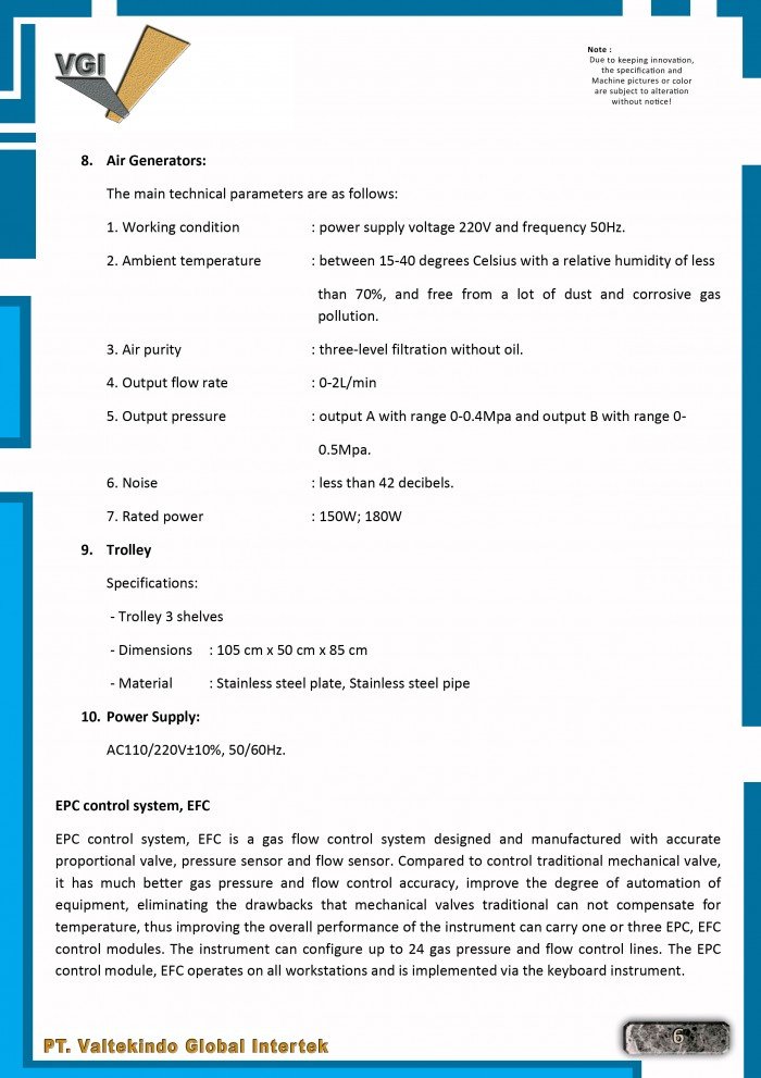 Gas Chromatograph hal 6