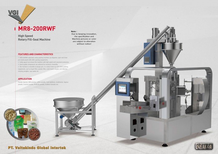 High Speed Rotary Filling Sealing Machine   