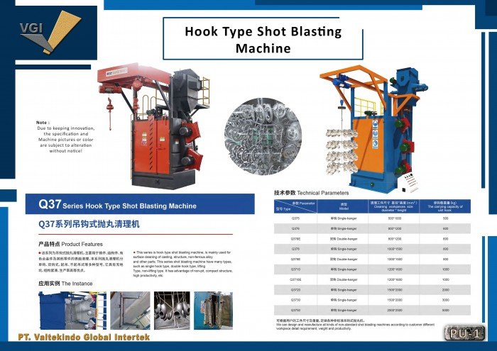 Mesin Shot Blasting