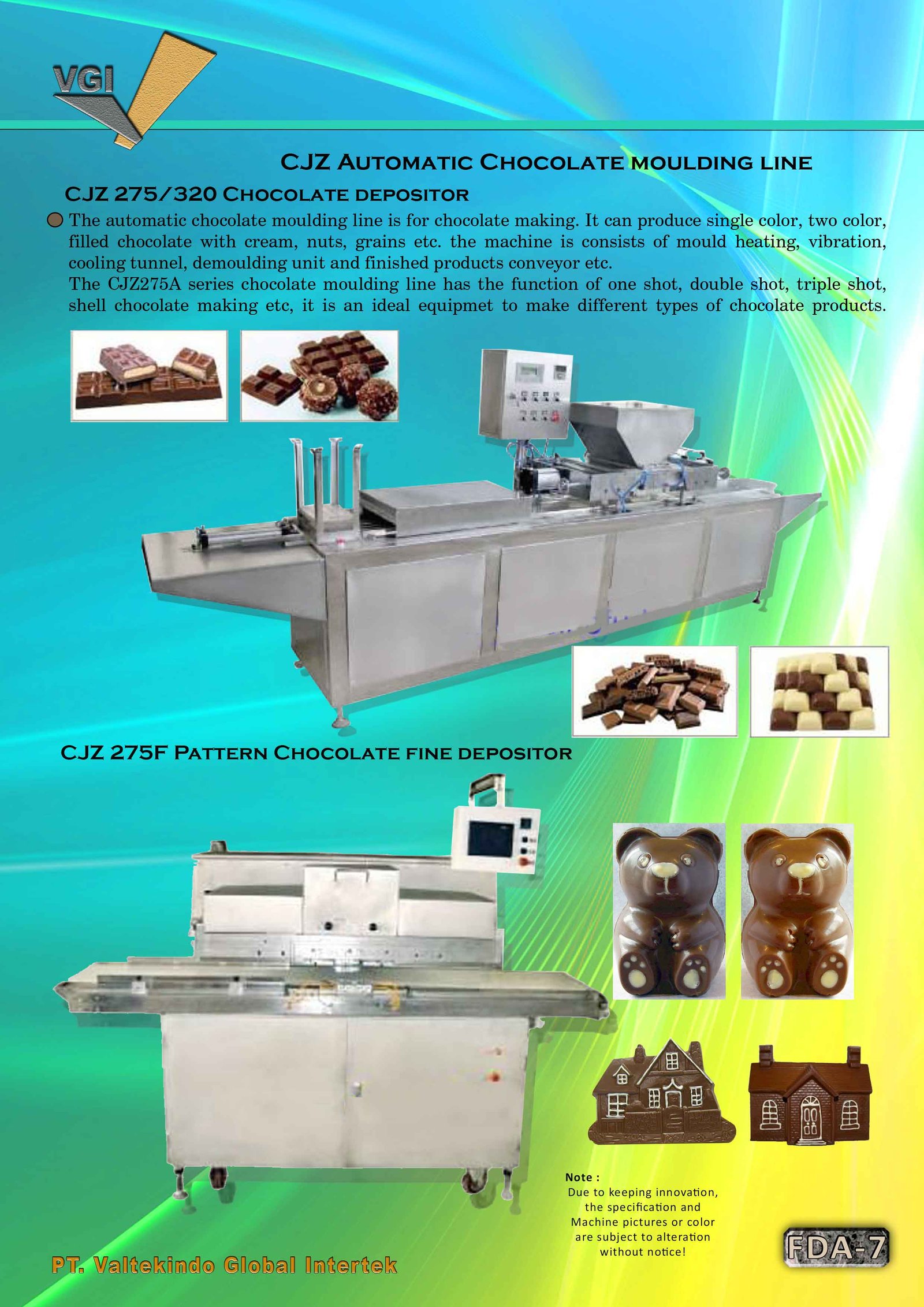 Automatic Chocolate Moulding Line