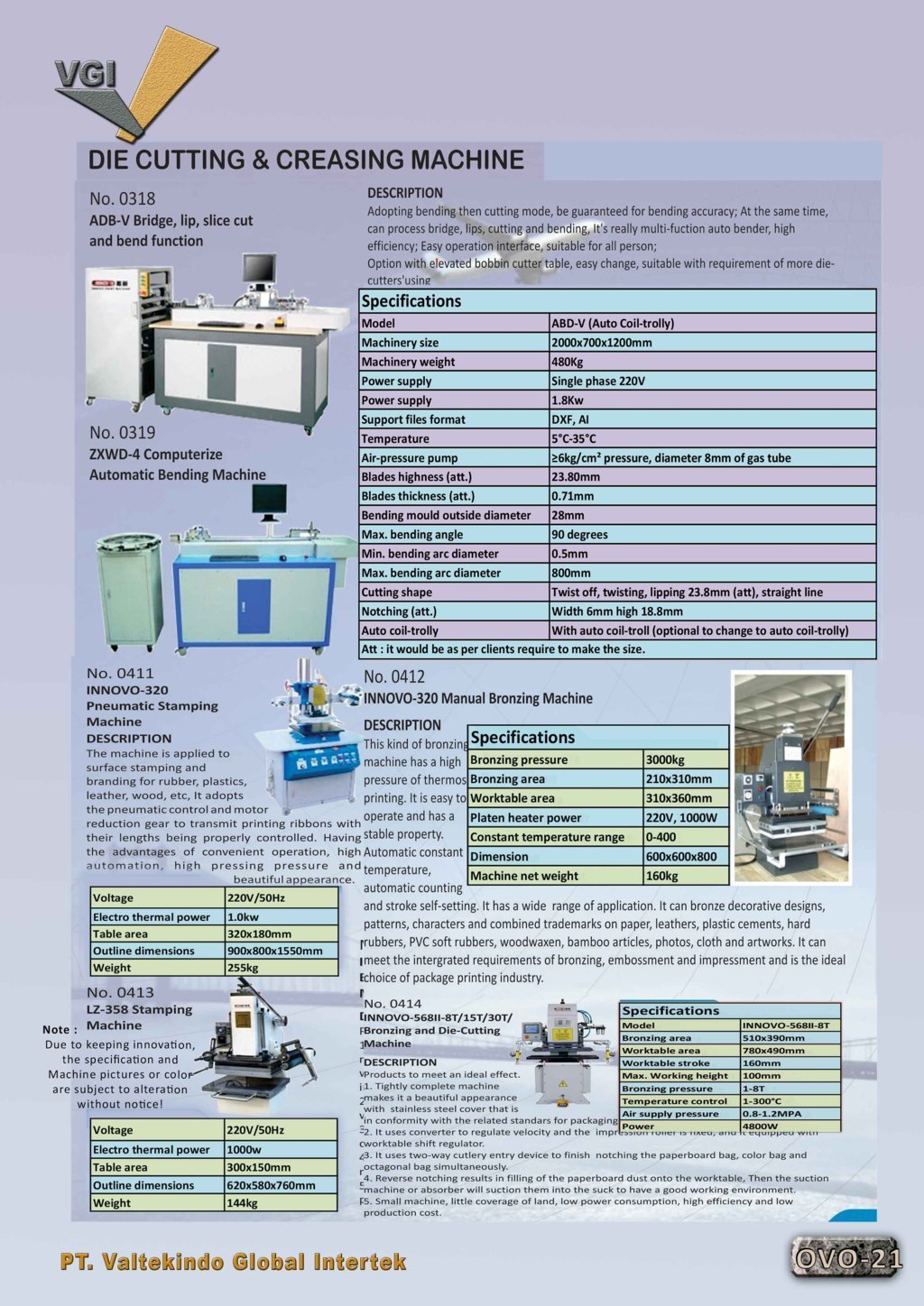 Die Cutting & Creasing Machine 4