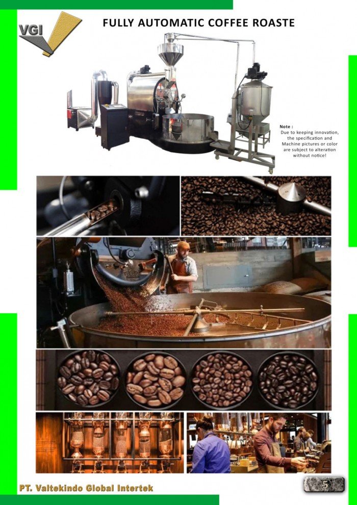 Fully Automatic Coffee Roaster