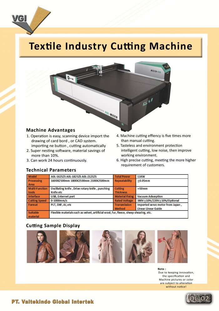 Leather Textile Cutting Machine