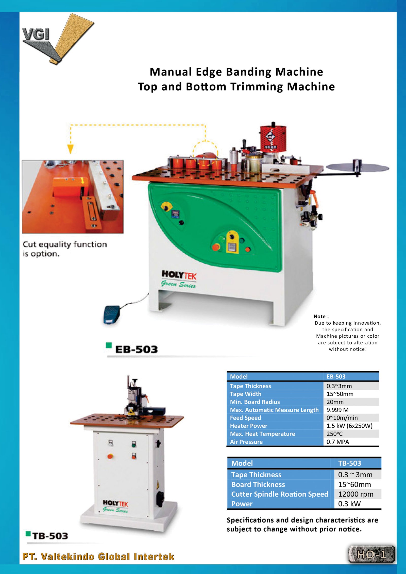 Manual Edge Banding Machine Top