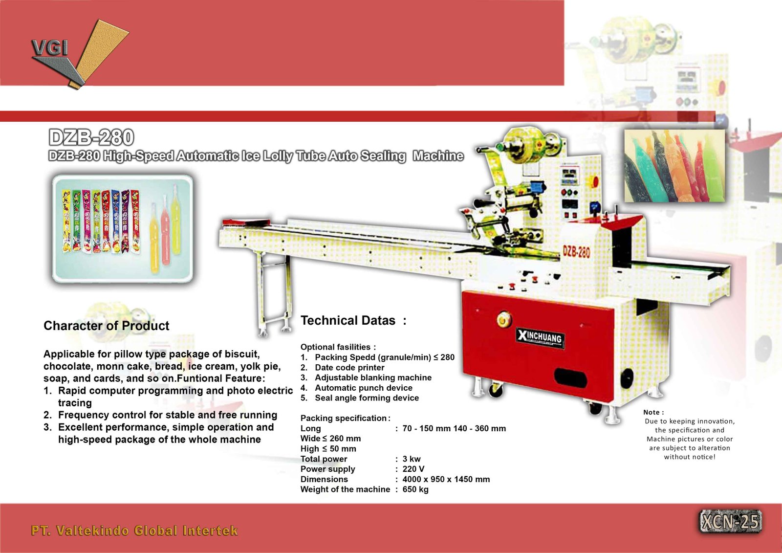  Automatic Ice Lolly Tube Auto Sealing Machine