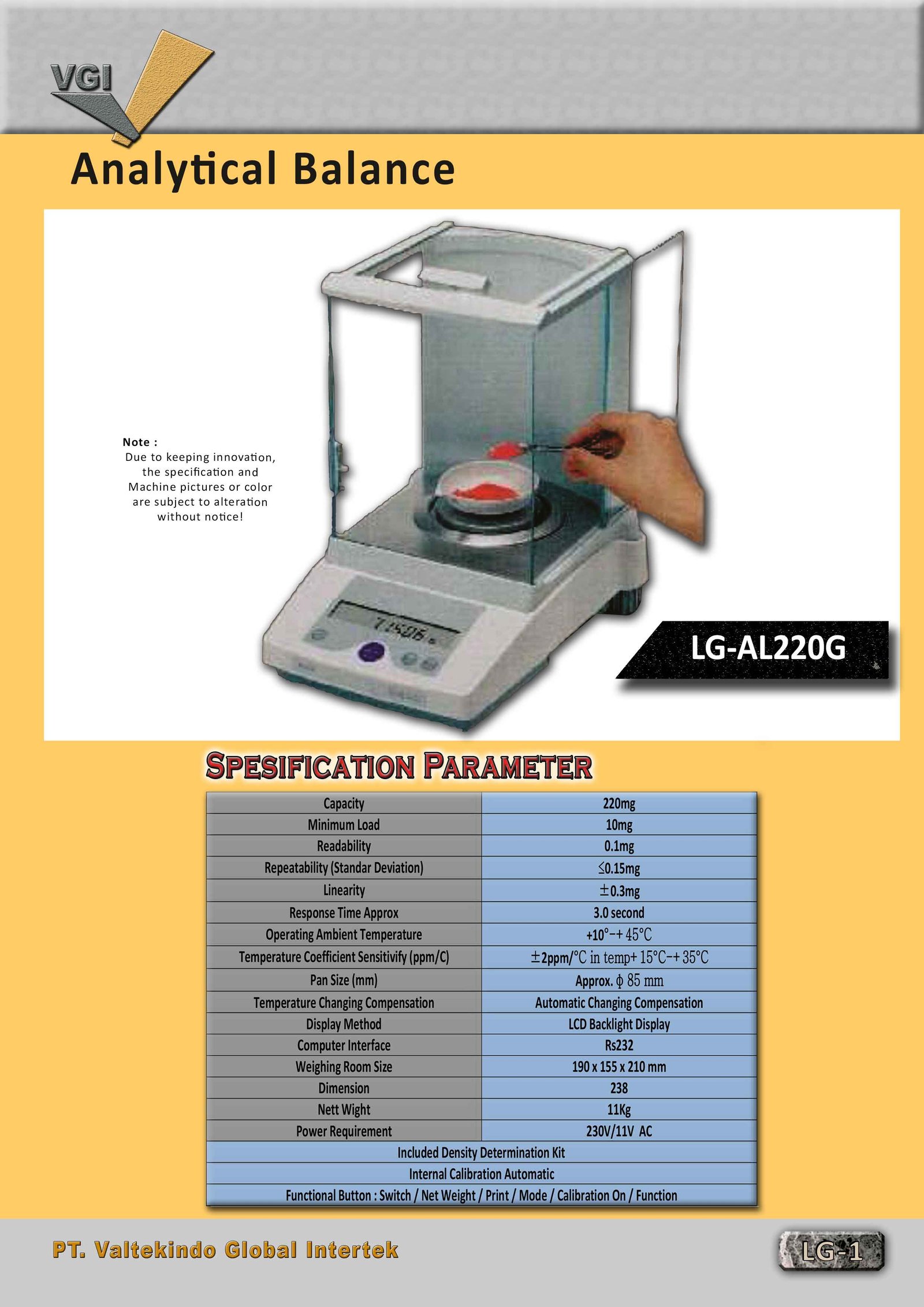 Analytical Balance