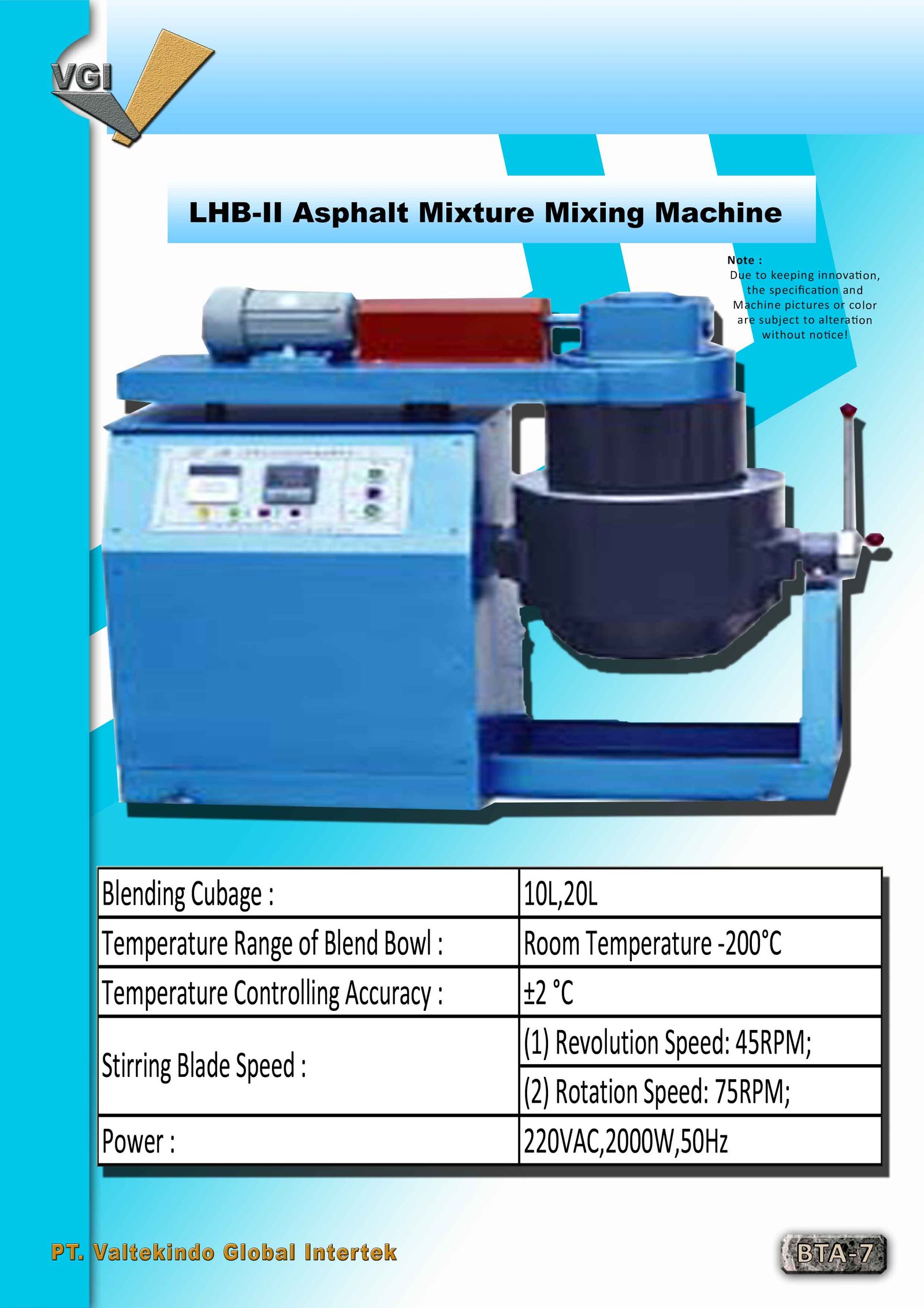 Asphalt Mixture Mixing Machine