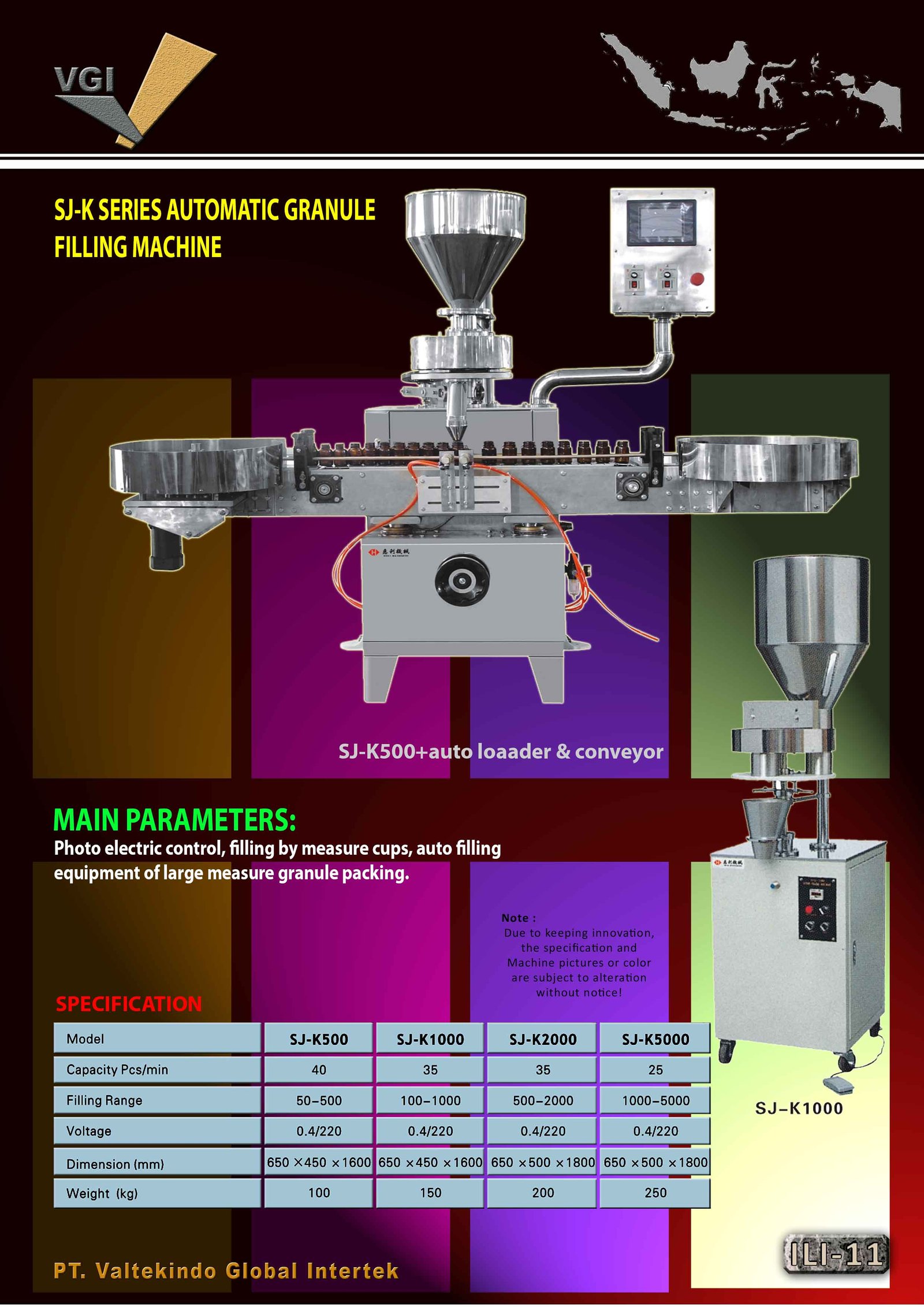 Automatic Granule Filling Machine5