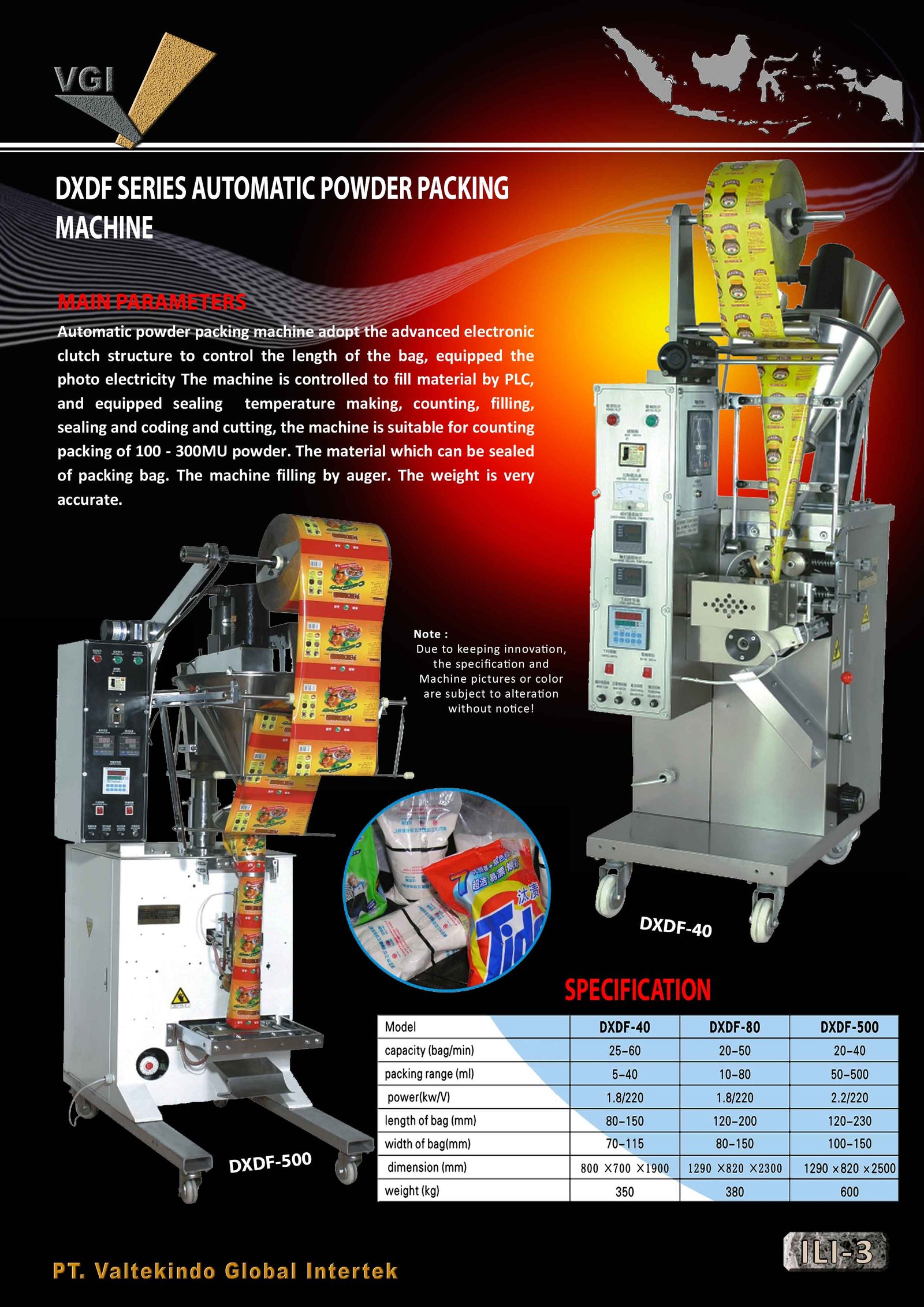 Automatic Powder Packing Machine2