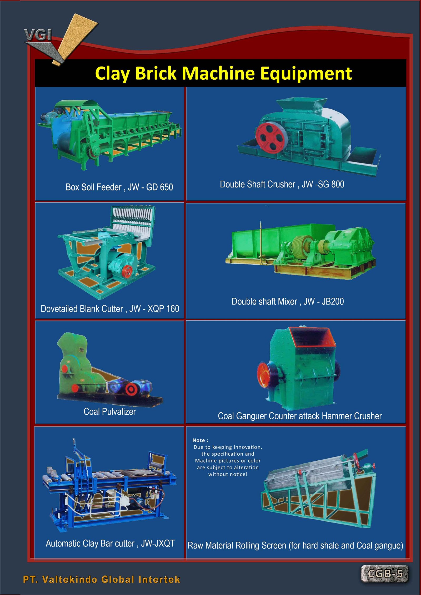 Clay Brick Machine Equipment