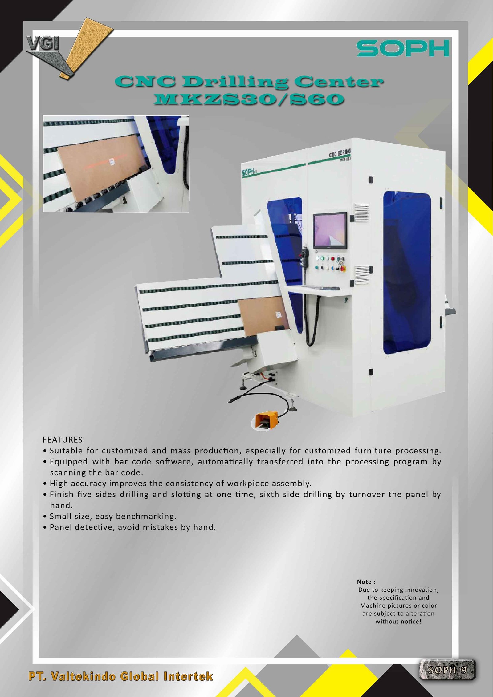 CNC Drilling Center 1