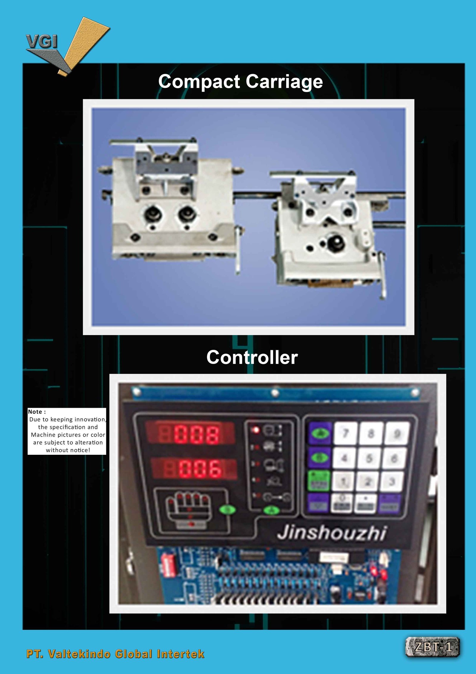 Compact Carriage & Controller