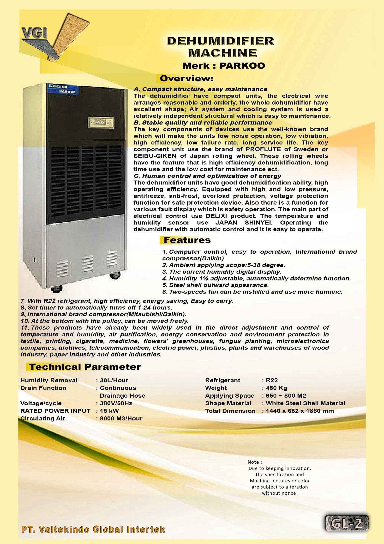 DEHUMIDIFIER MACHINE2