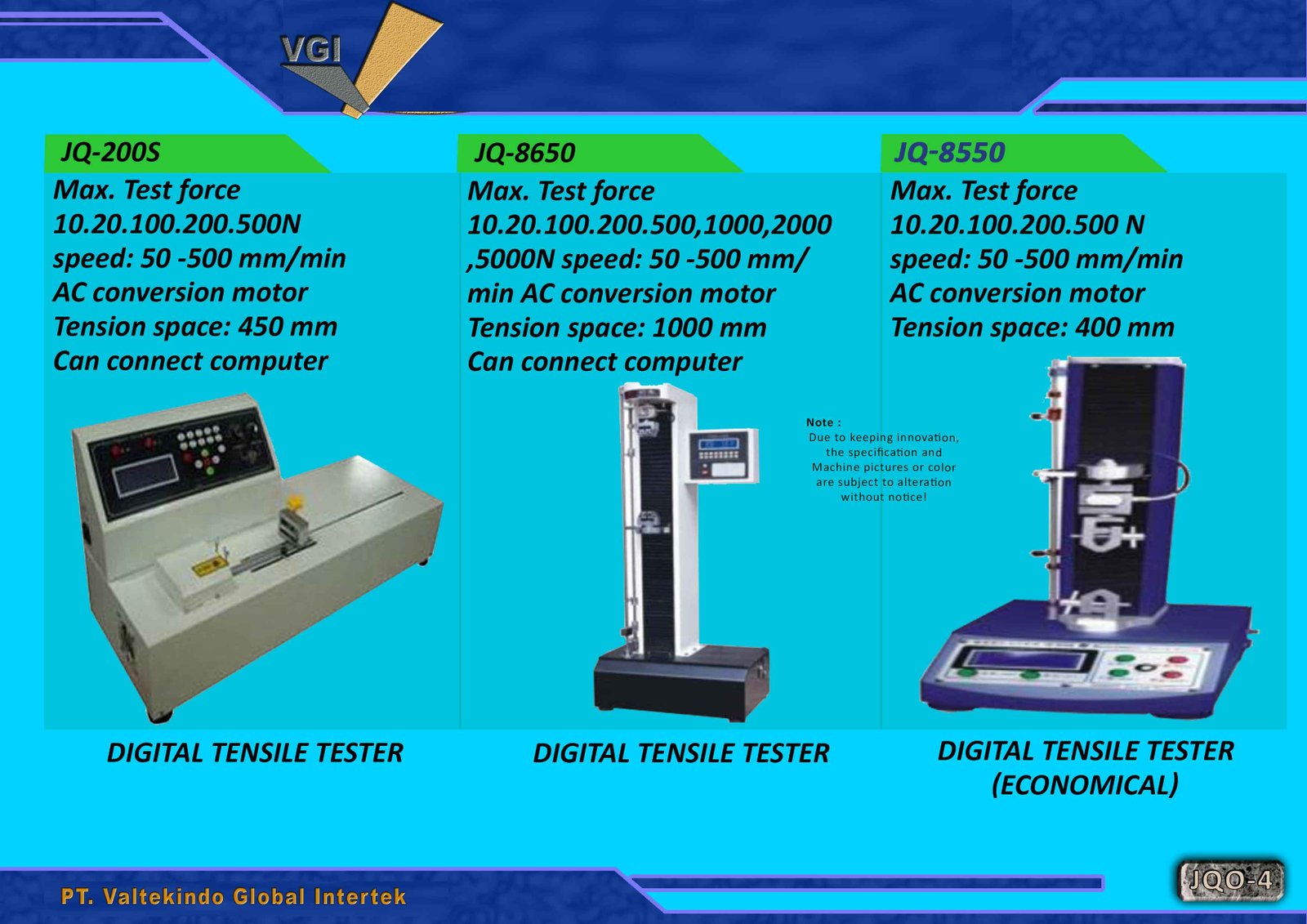 Digital Tensile Tester