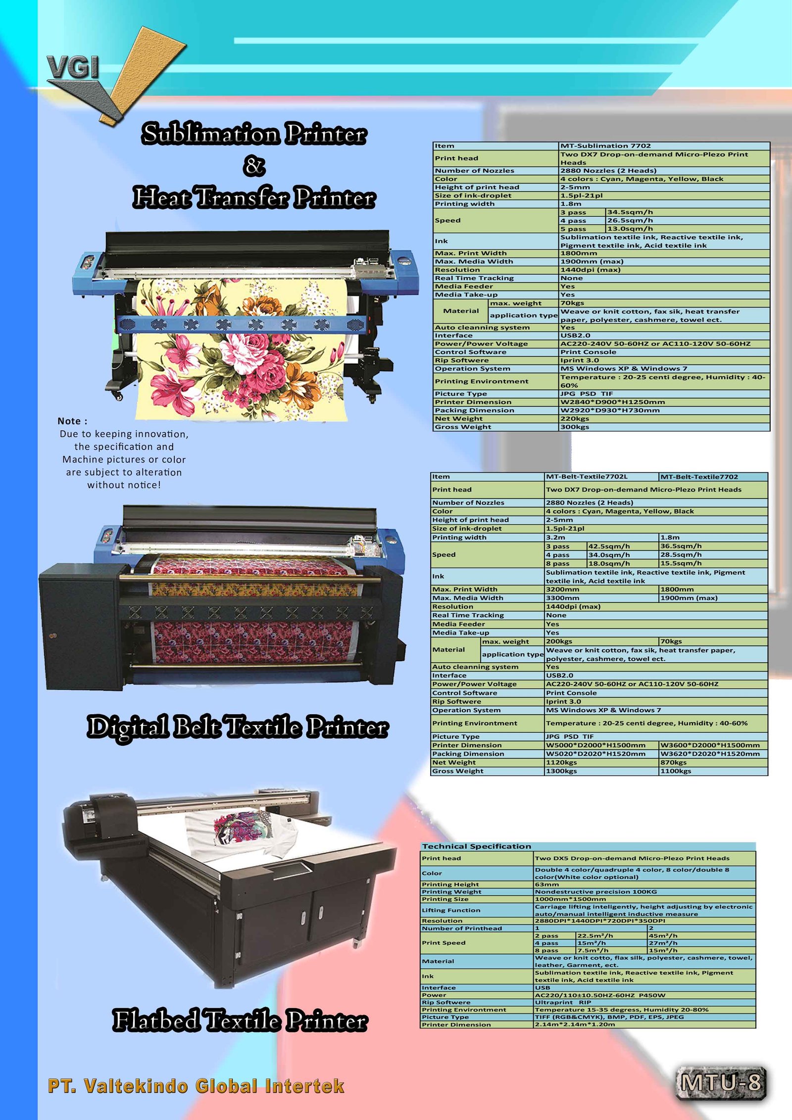 Digital Textile  Printer Series