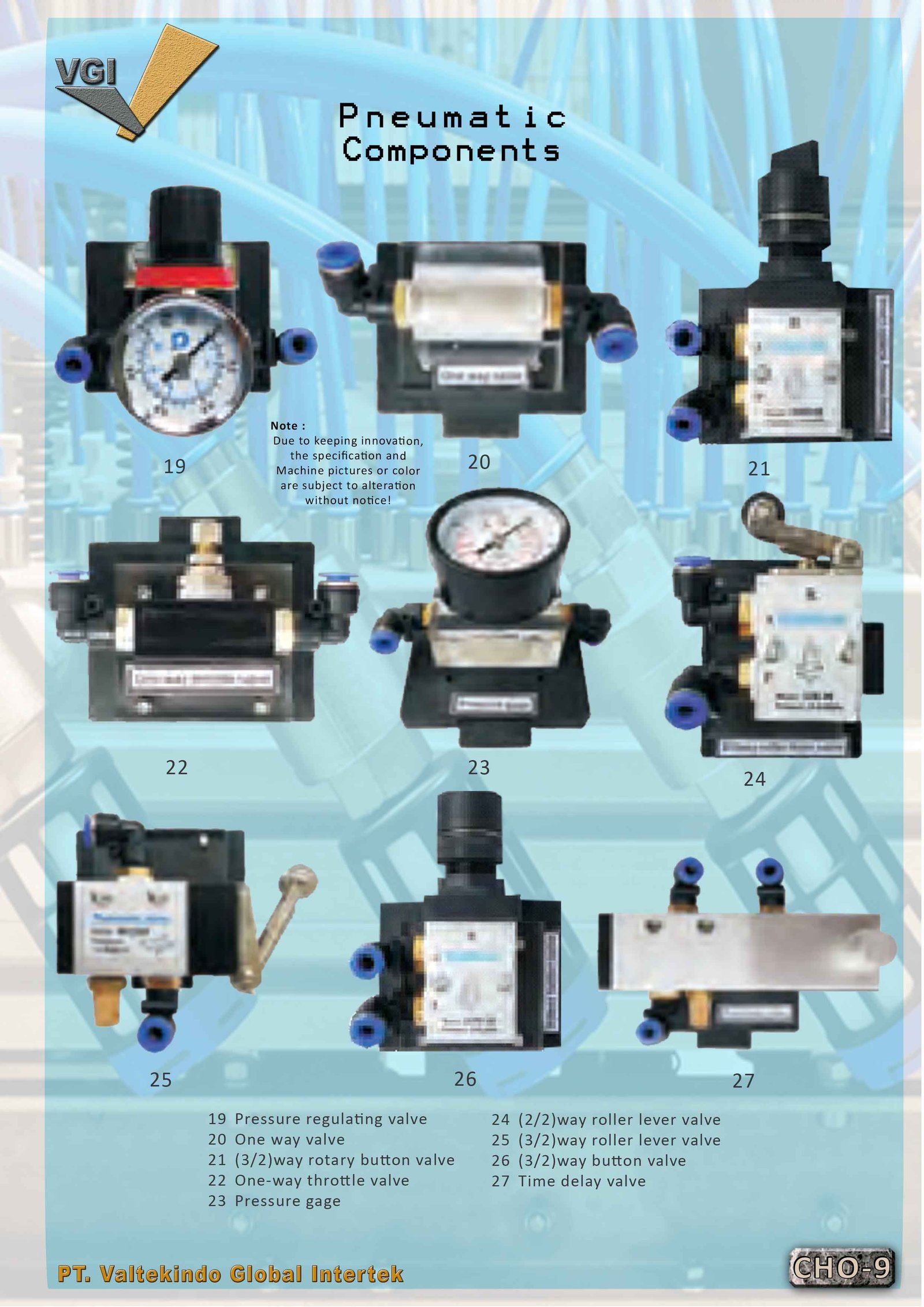 Double Side Pneumatic Components 3