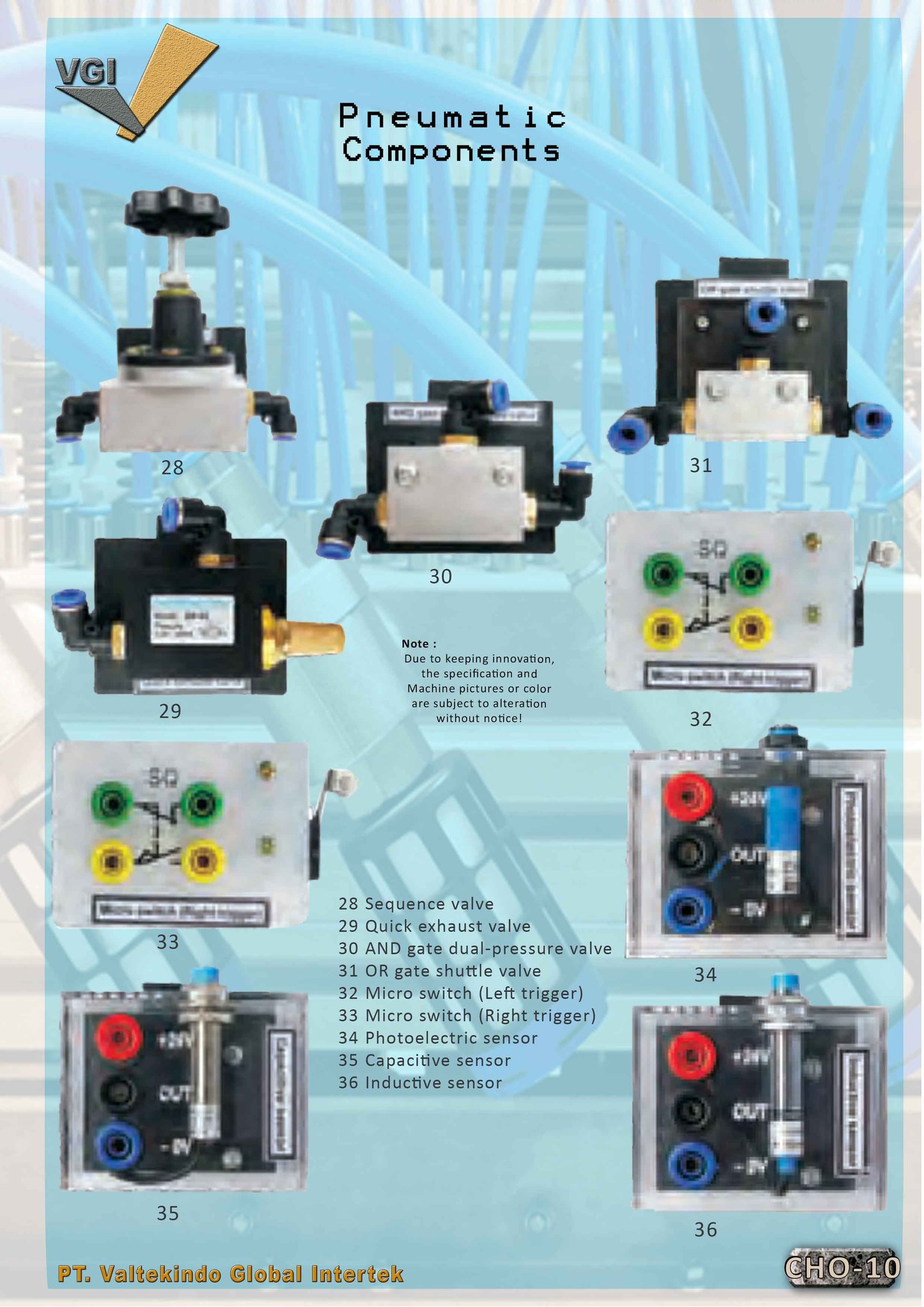 Double Side Pneumatic Components 4