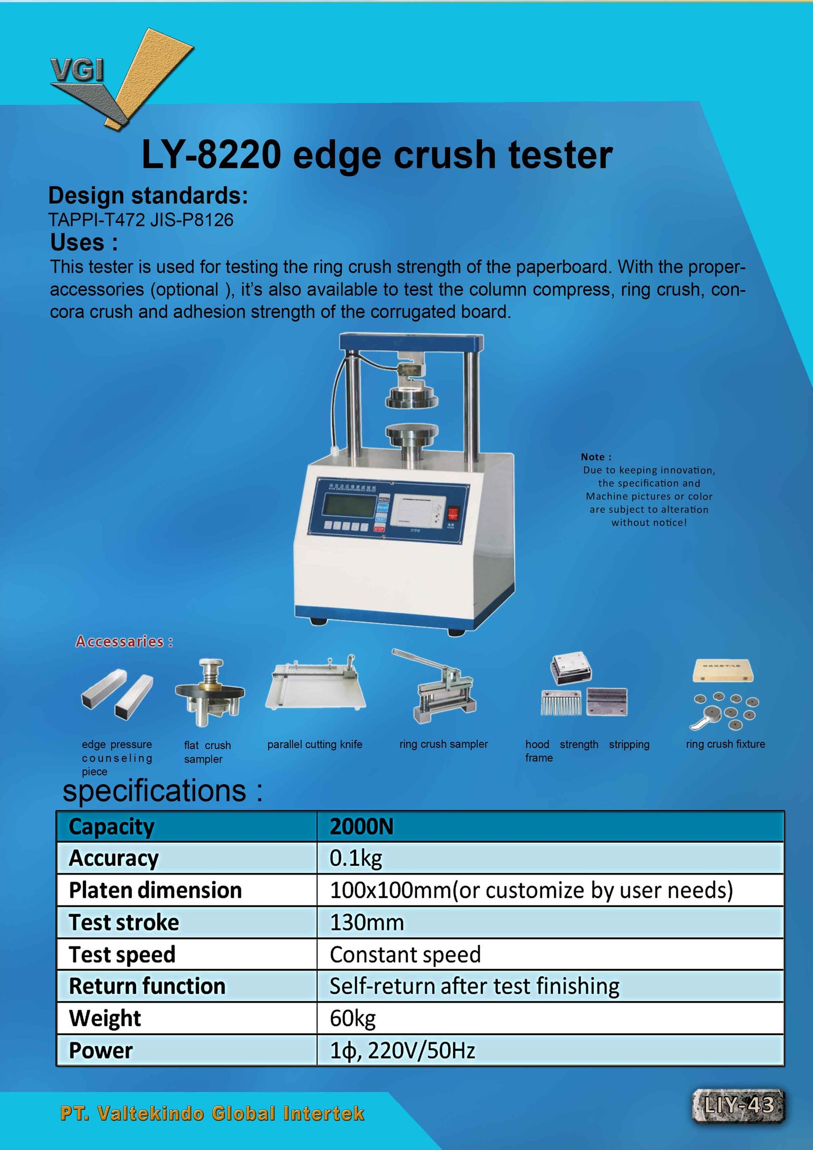 Edge Crush Tester