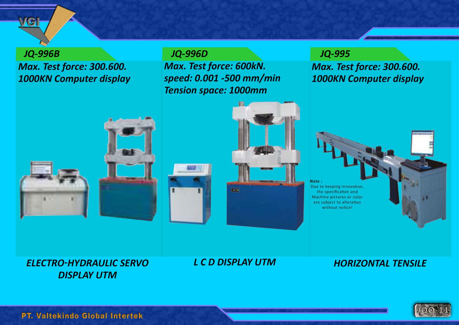 Electro Hydraulic Servo Display UTM