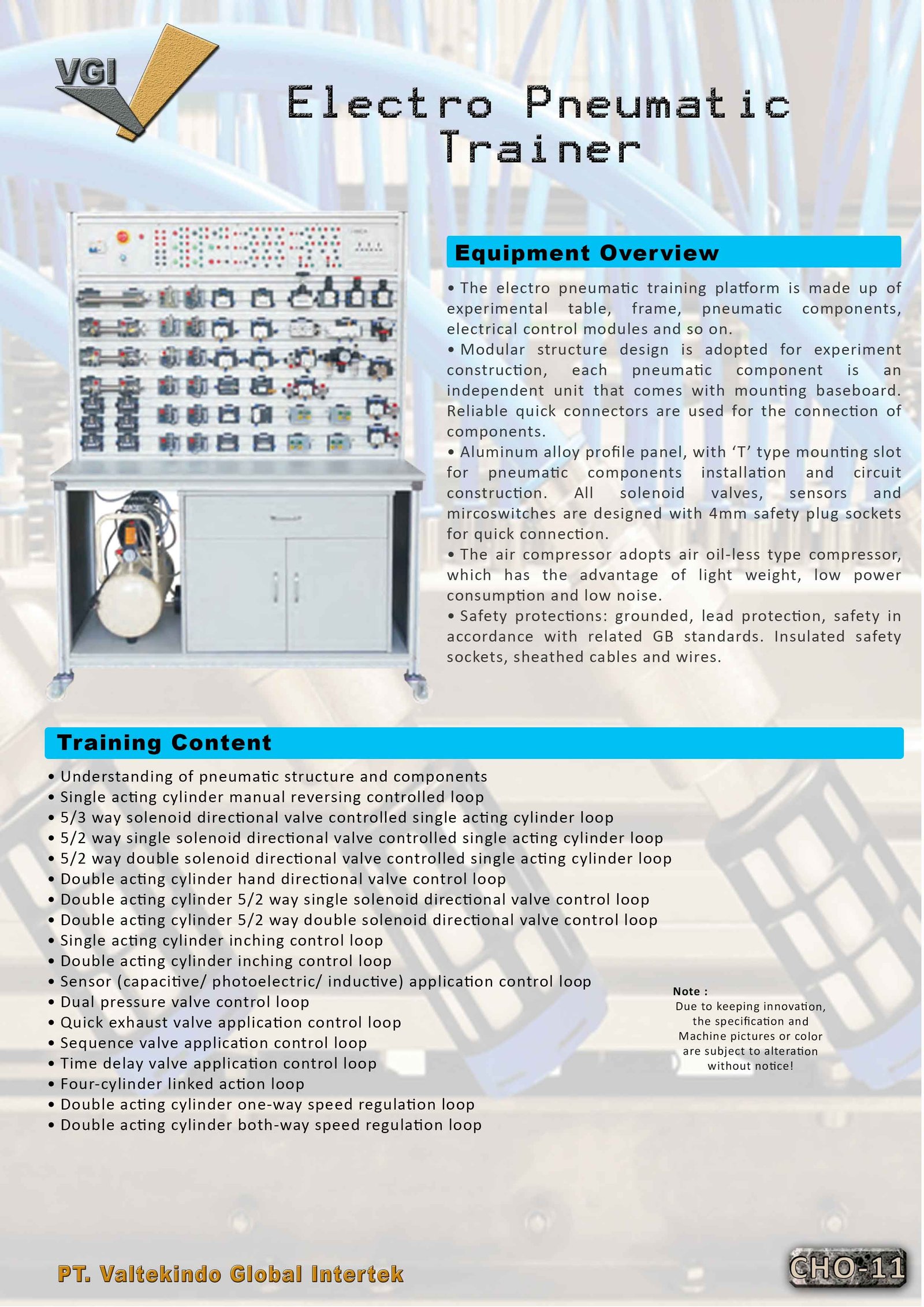 Electro Pneumatic Trainer