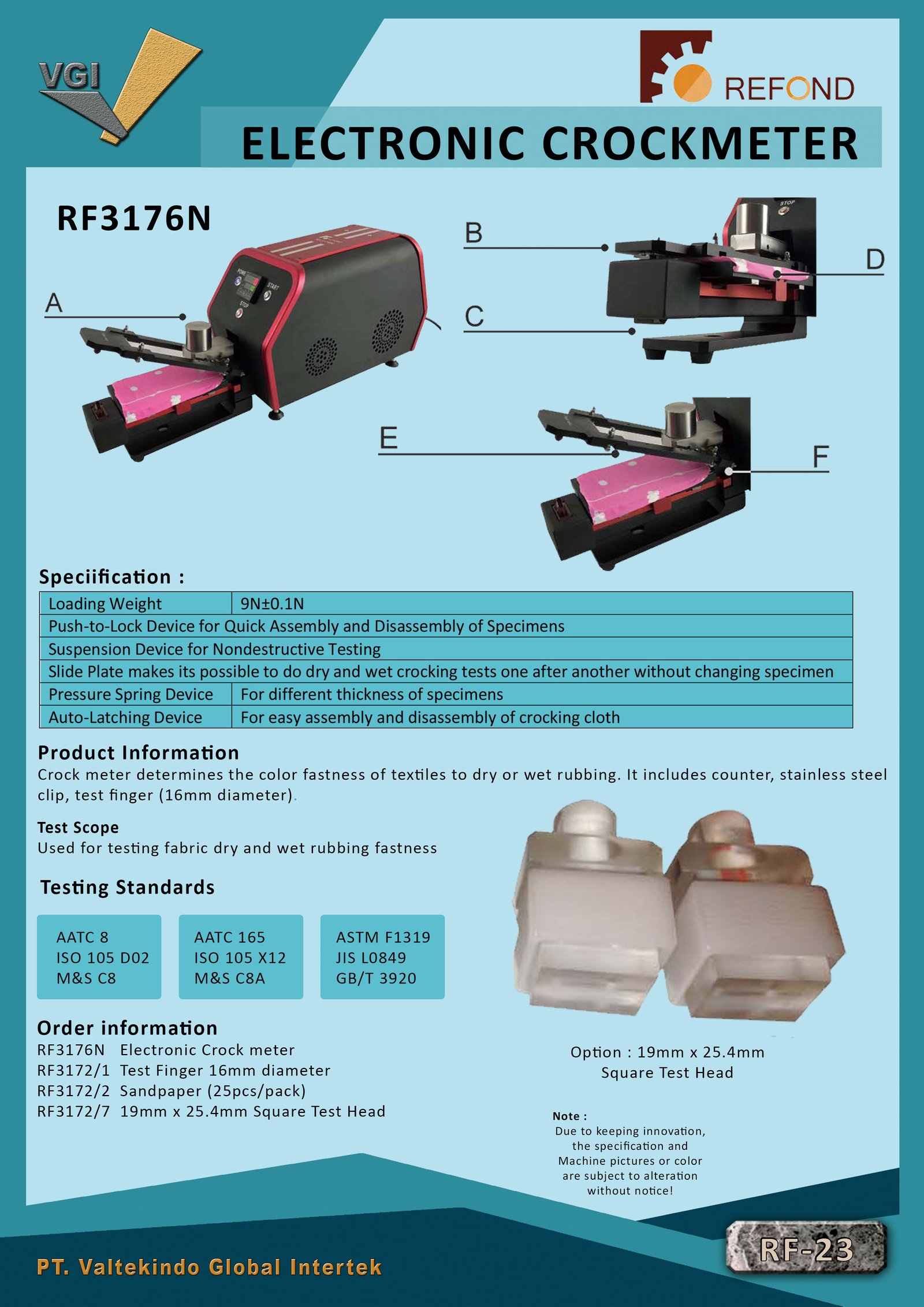 ELECTRONIC CROCK METER