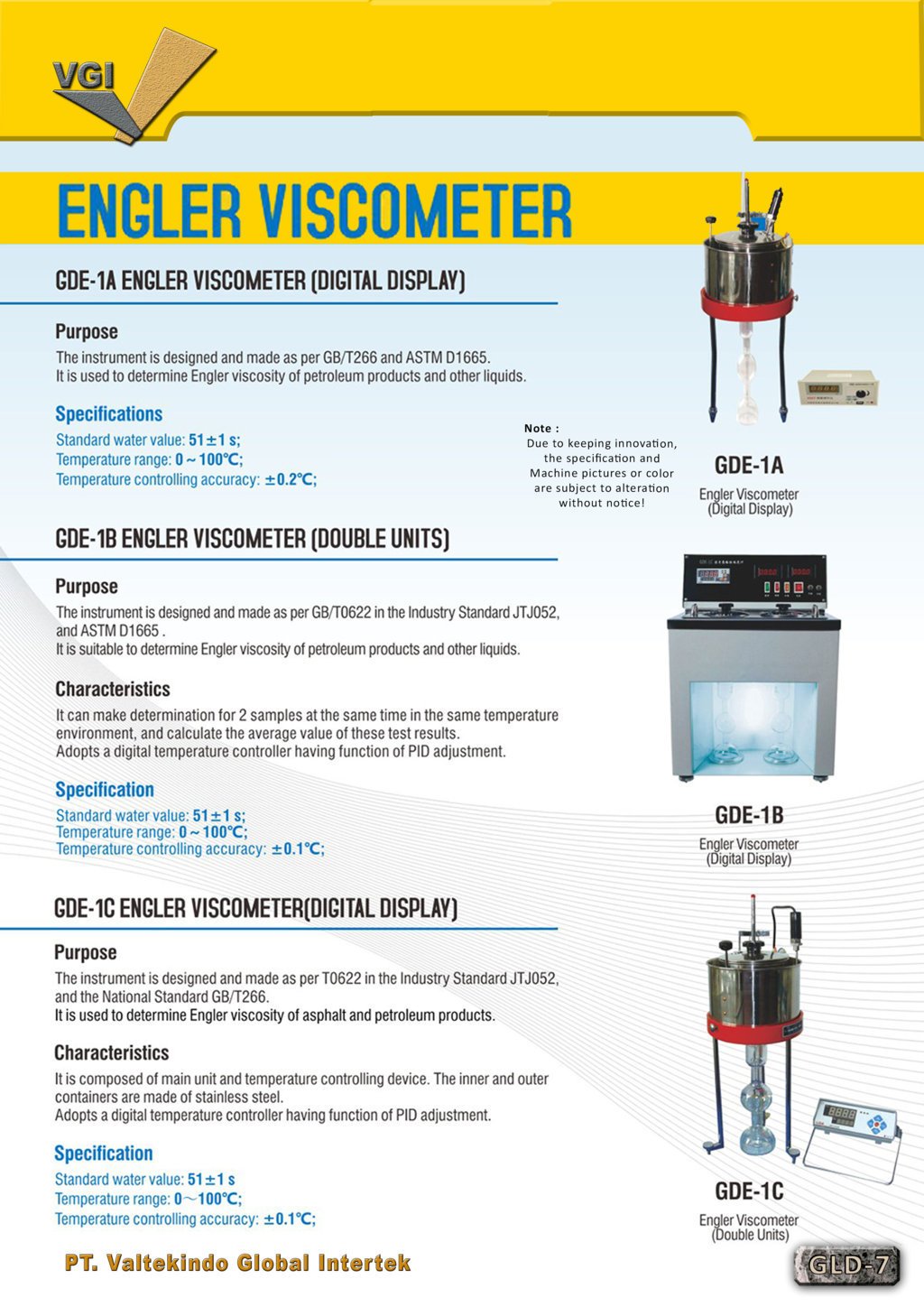 Engler Viscometer Series