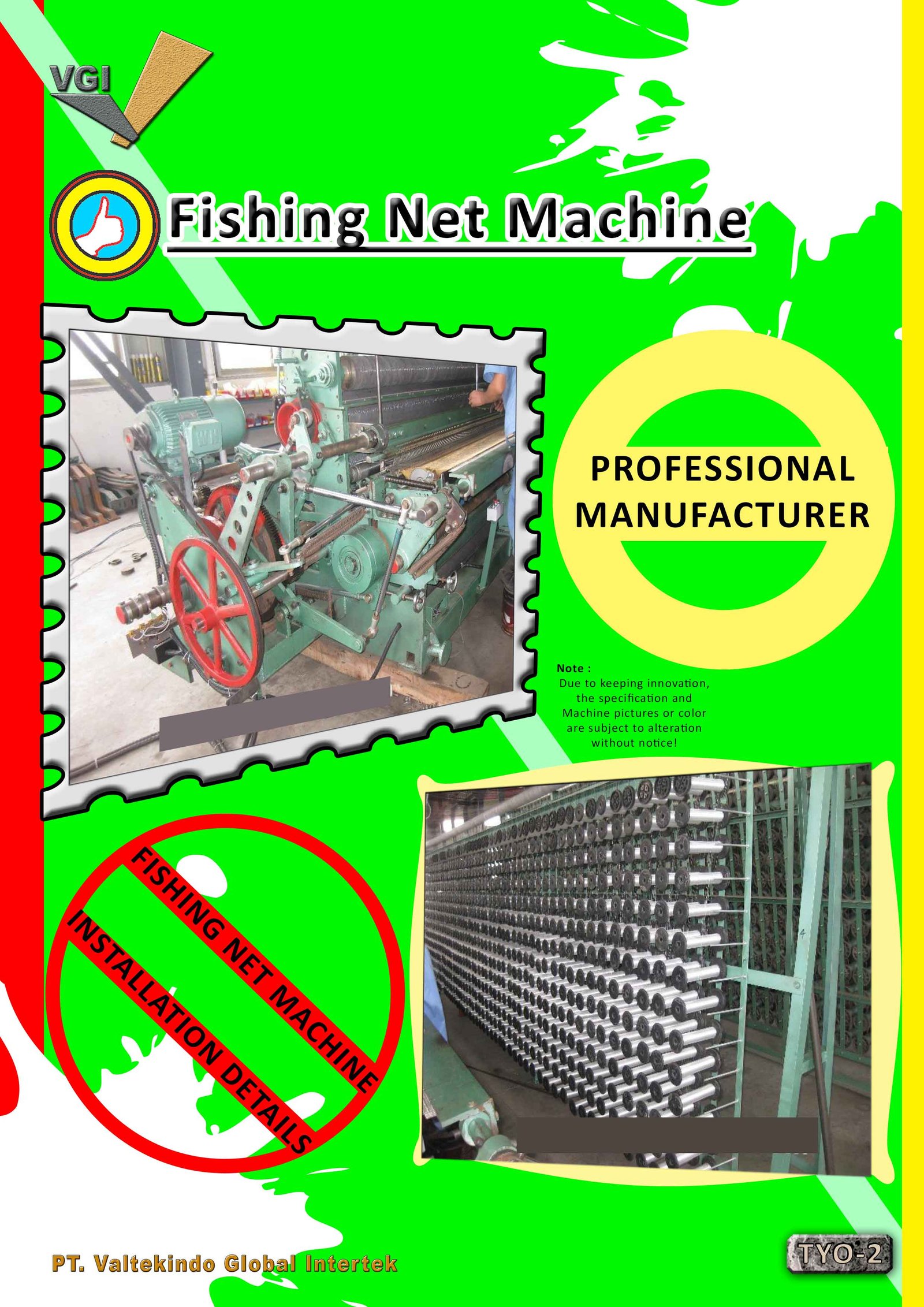 Finishing Net Machine 2