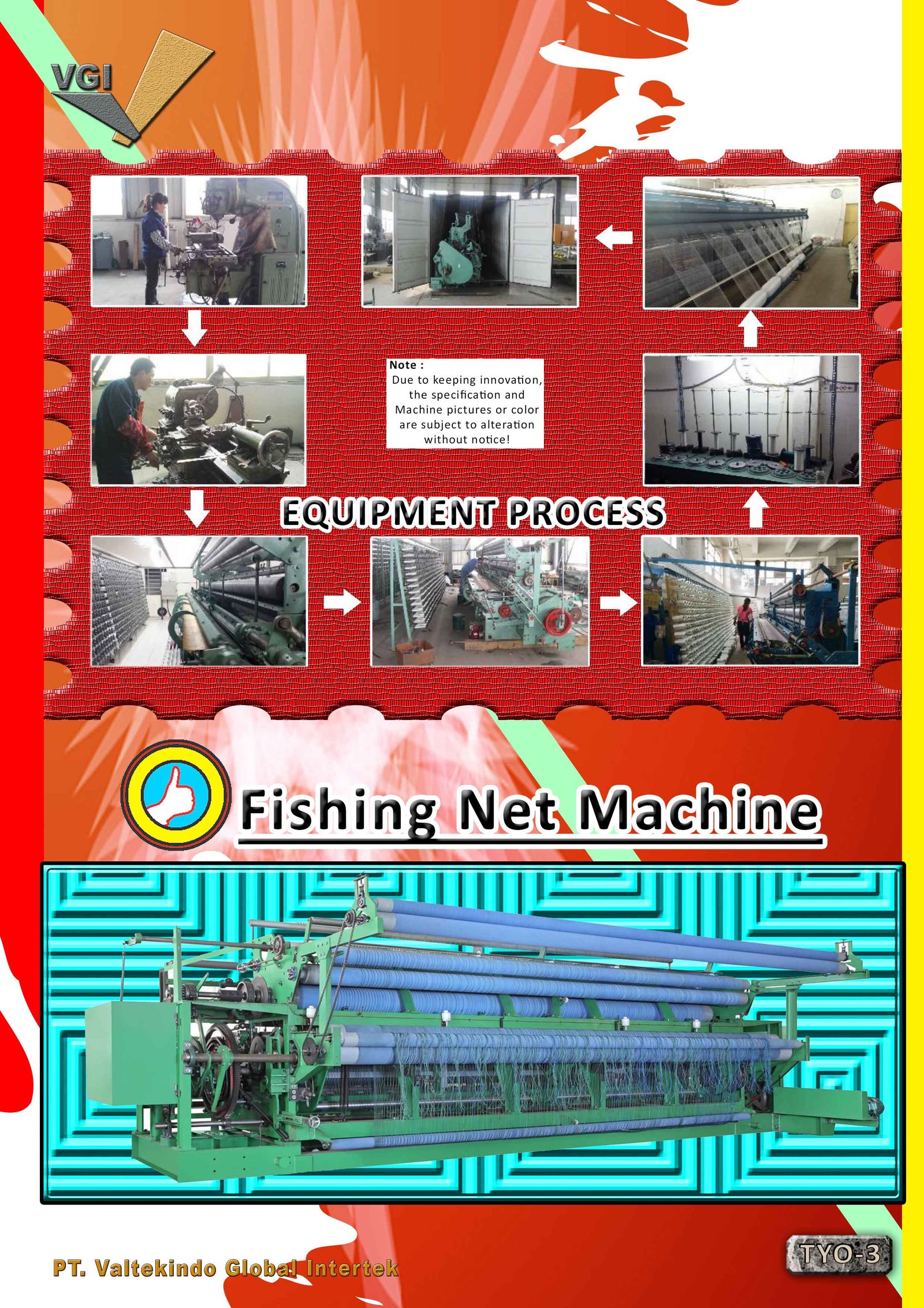 Finishing Net Machine 3