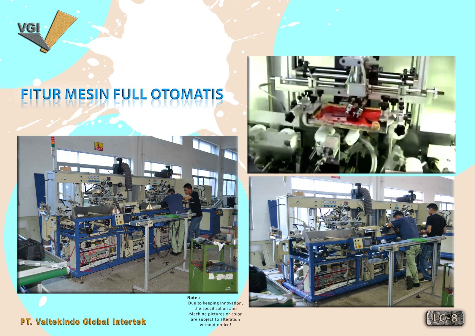 Fitur Mesin Full Otomatis 4