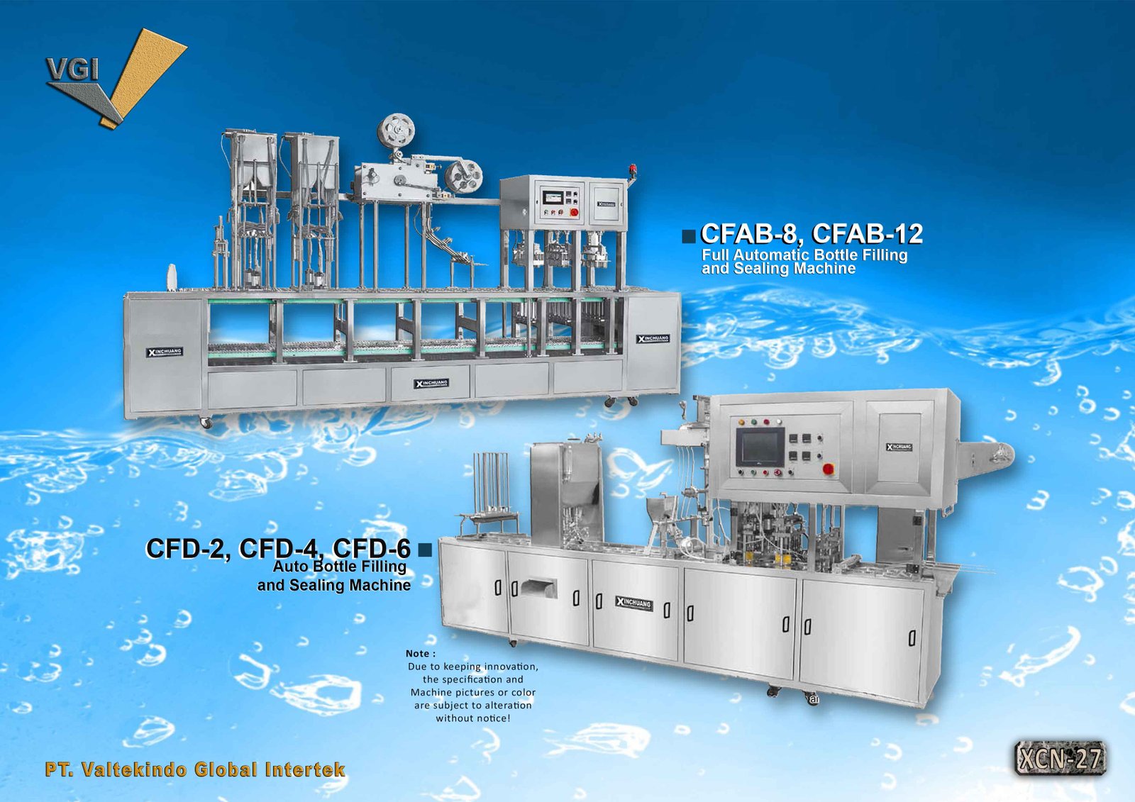 Full Automatic  & Auto Bottle Filling and Sealing Machine