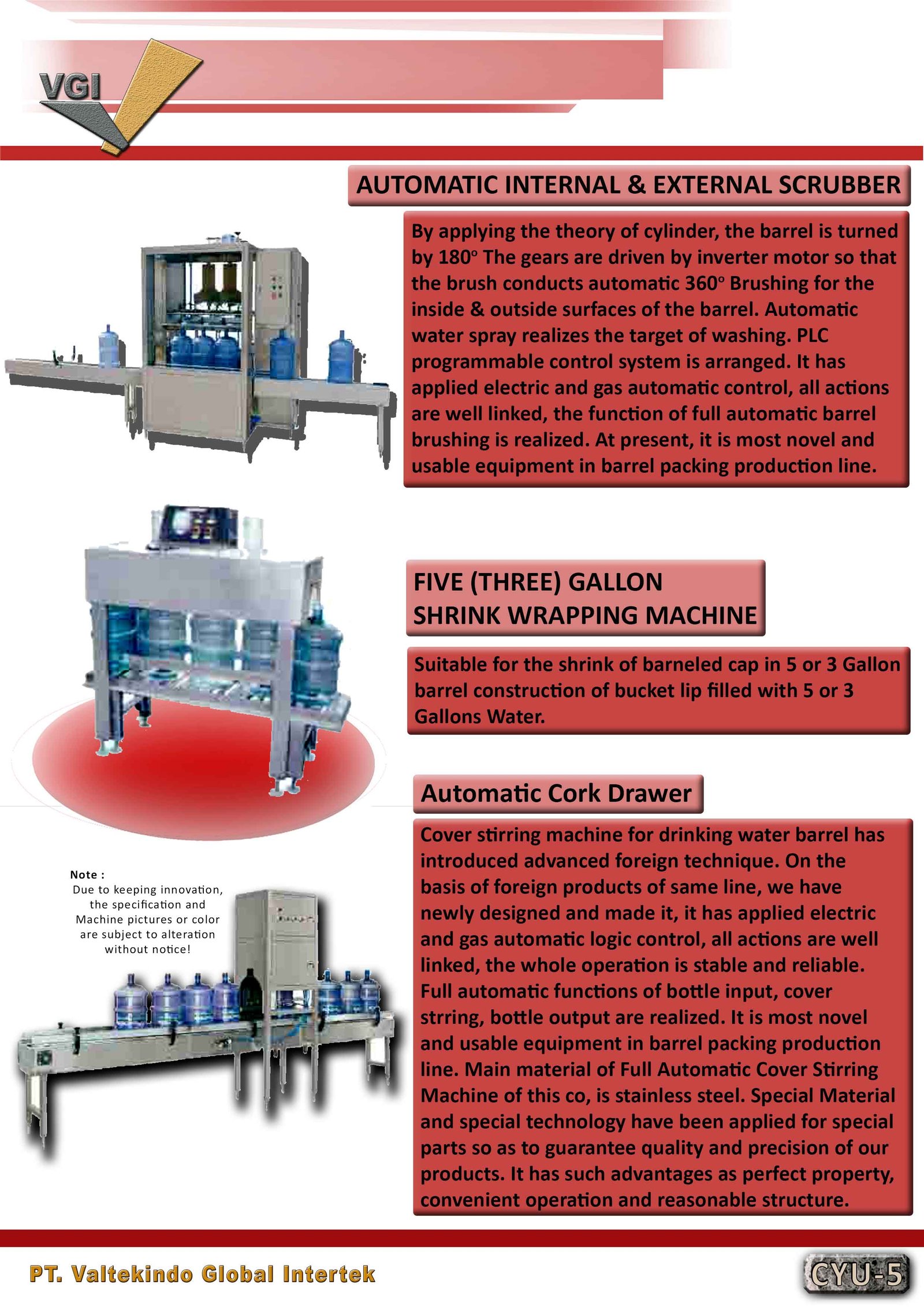 Gallon Filling Line 3