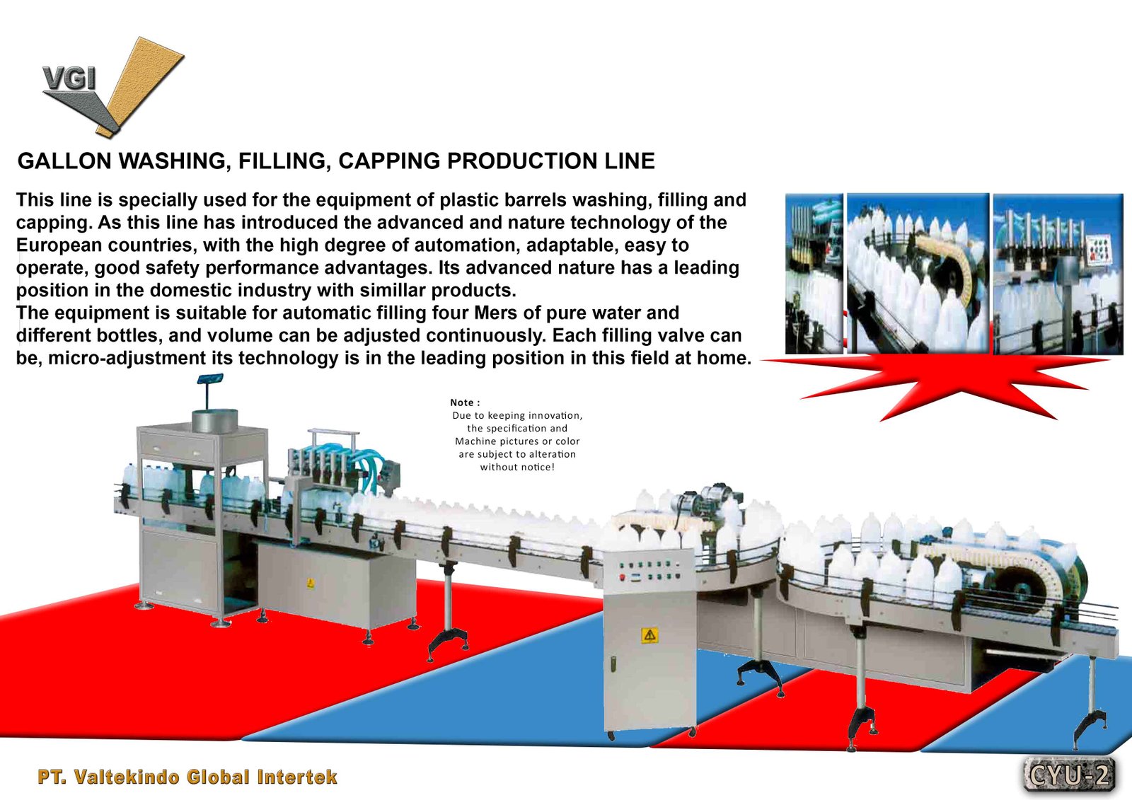 GALLON WASHING, FILLING, CAPPING 2