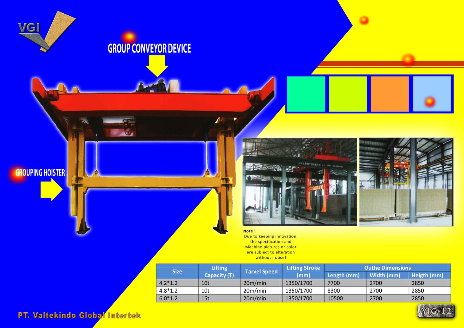 Group Conveyor Device