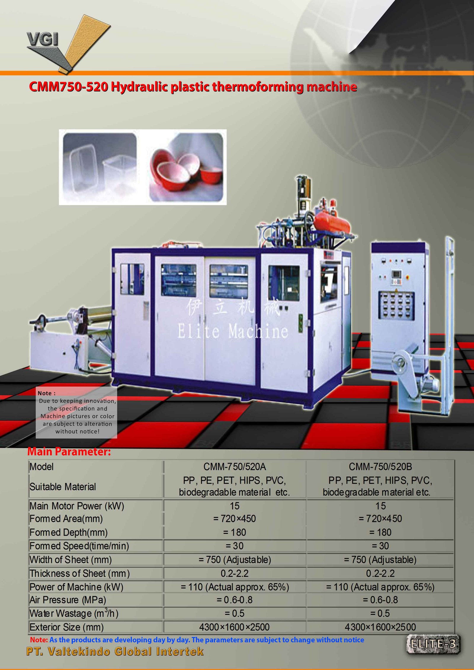 Hydraulic Plastic Thermoforming Machine 3