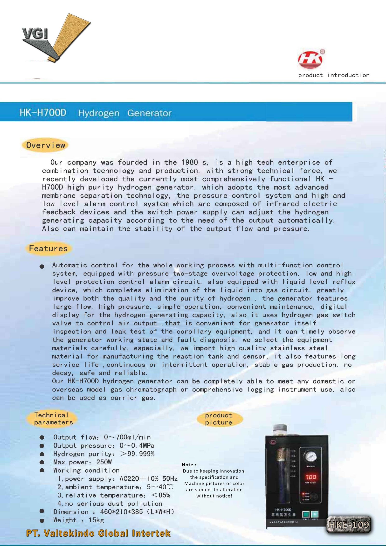 Hydrogen Generator