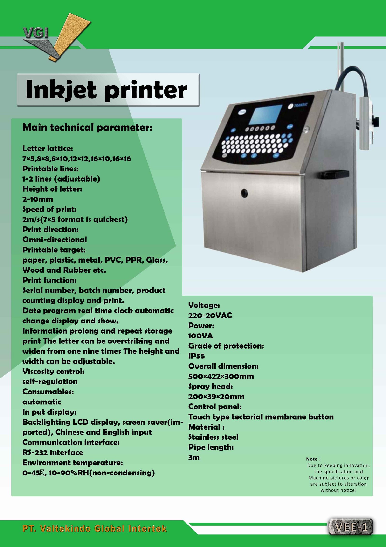 Inkjet Printer