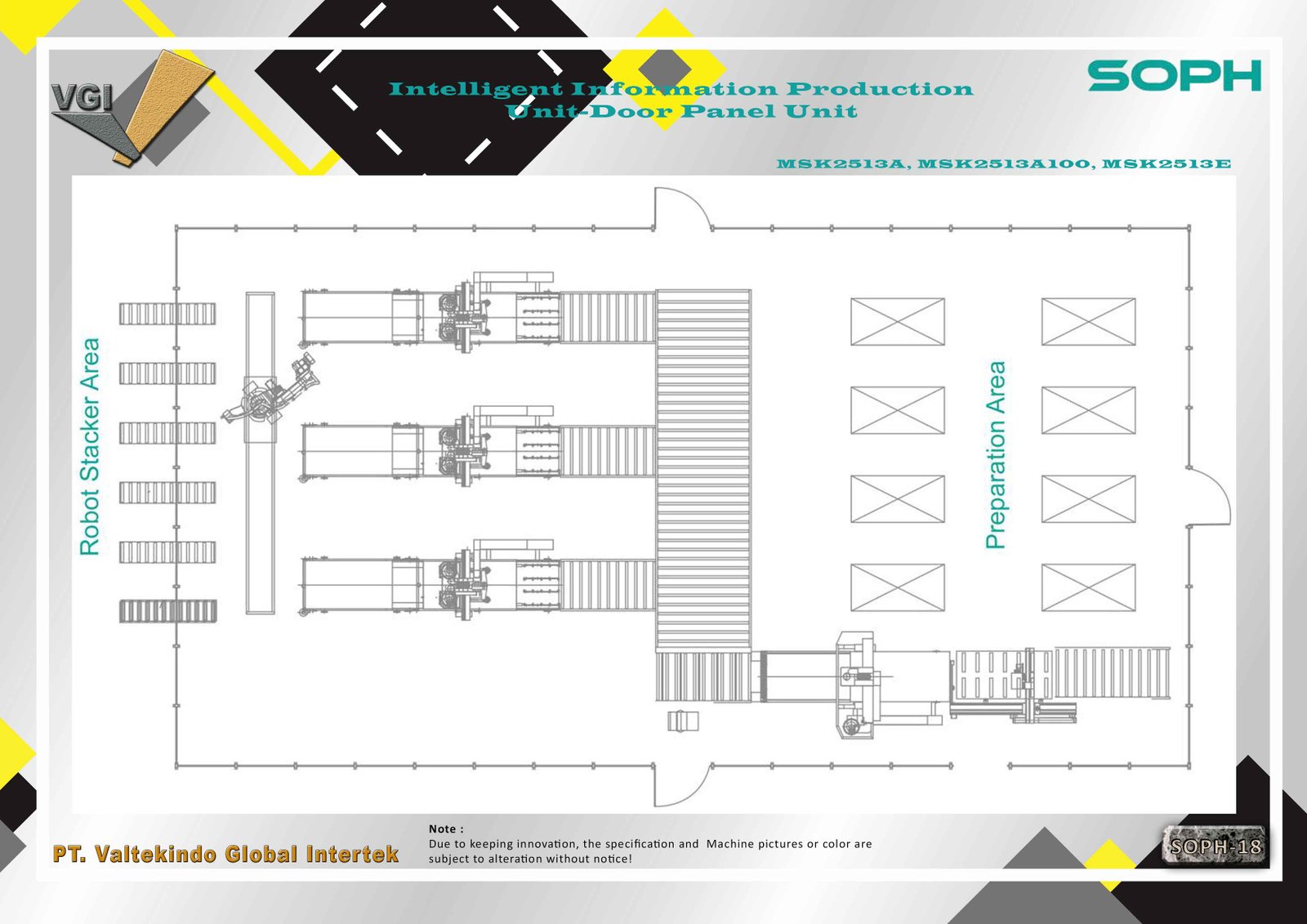 Intelligent Information Production Unit Door Panel Unit