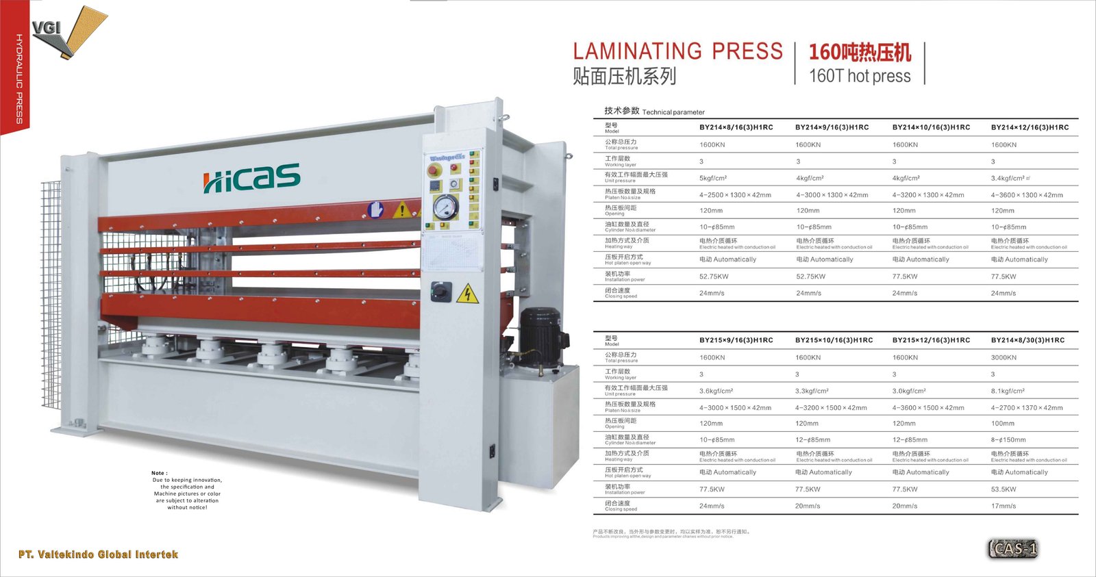 Laminating Hot Press 