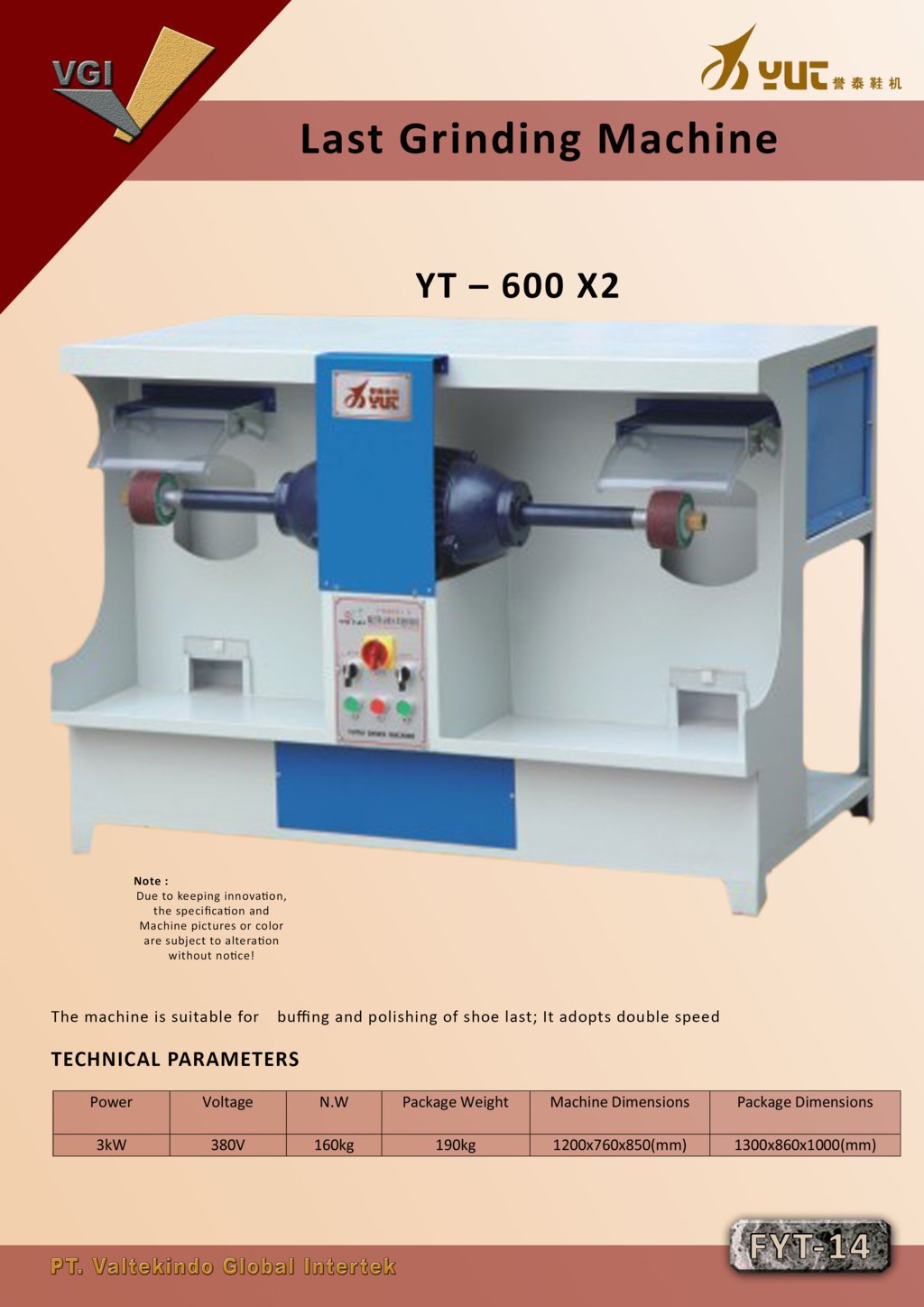 Last Grinding Machine