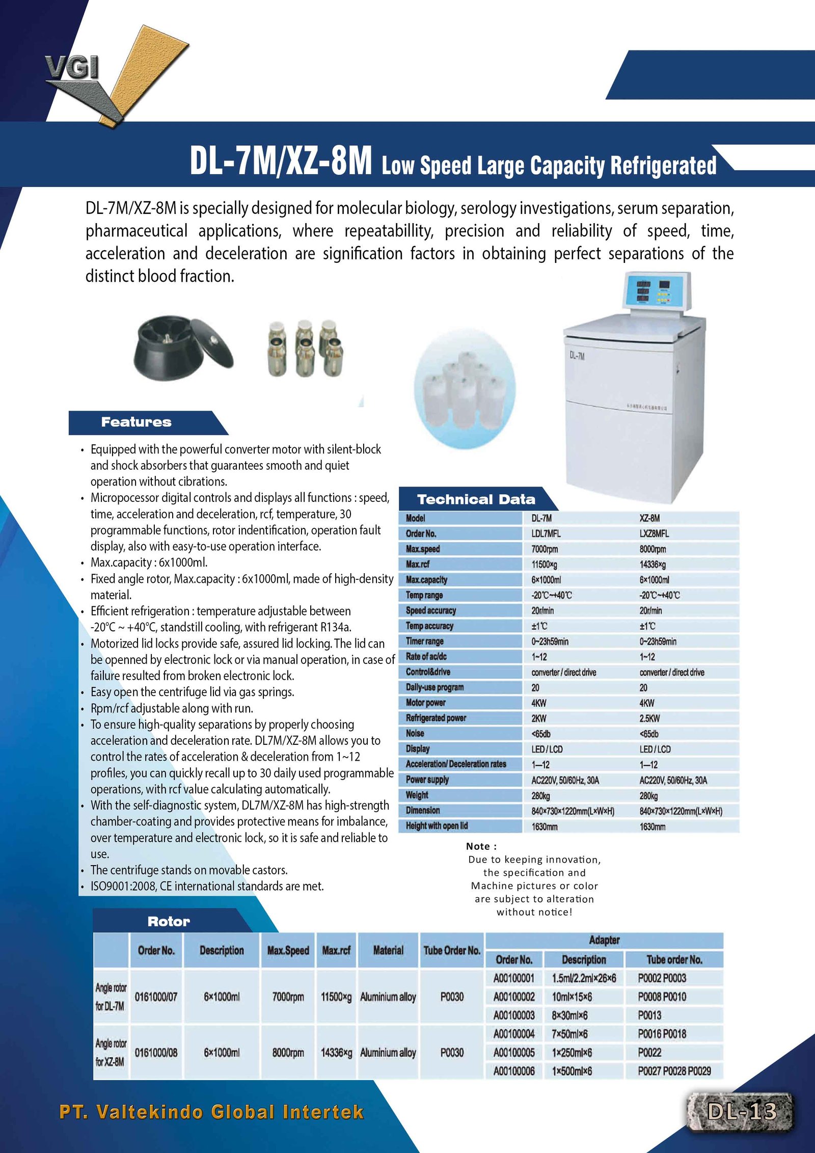 Low Speed Large Capacity Refrigerated