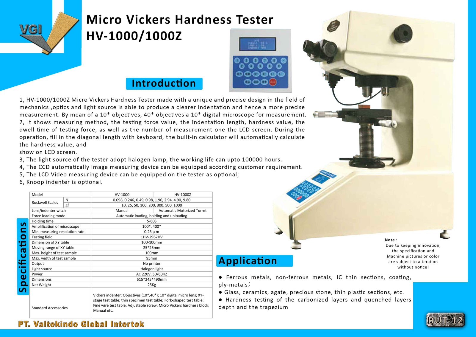 Micro Vickers Hardness Tester