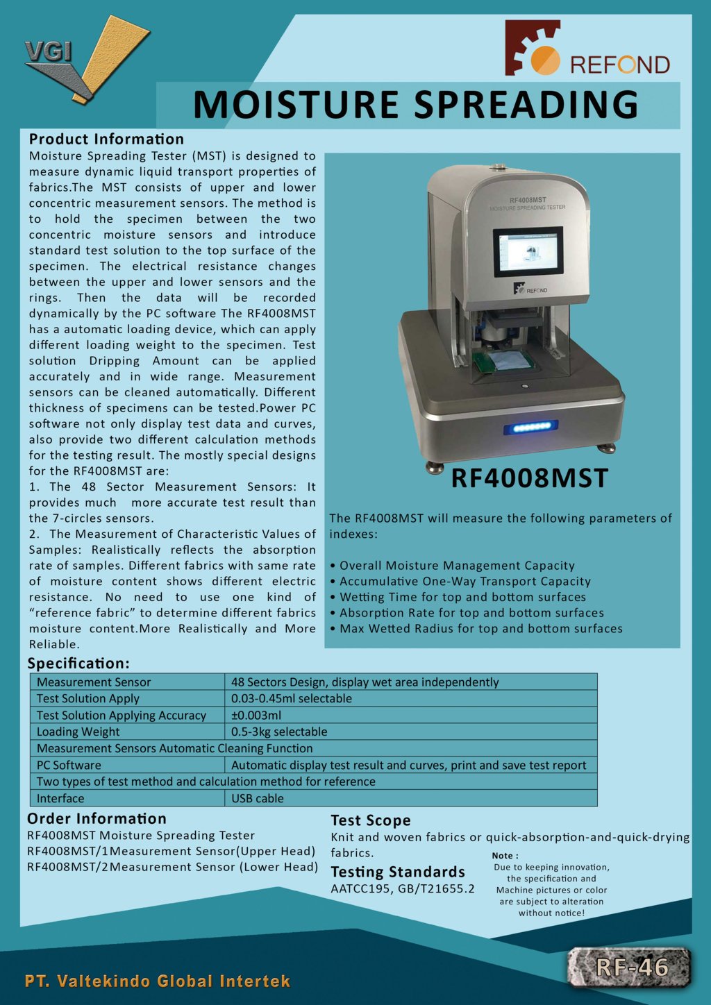 MOISTURE DIFFUSION TESTER 2